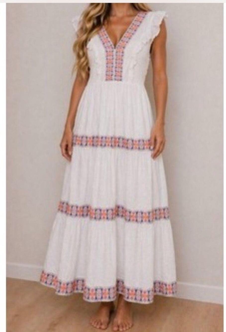 Disney Parks Encanto Breezy Cotton Swiss Dot Dress Size 3X